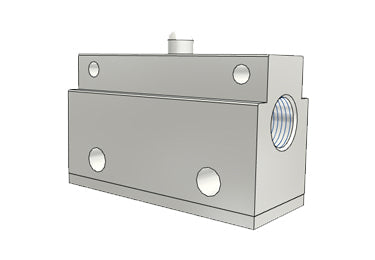 Airtac CM3B-08: Manual Valve. 3 Way - CM3B08T