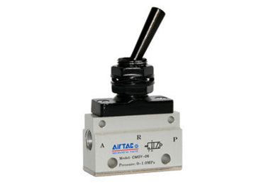 Airtac CM3Y-05: Manual Valve. 3 Way - CM3Y05