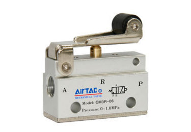 Airtac CM3R-06: Manual Valve. 3 Way - CM3R06T