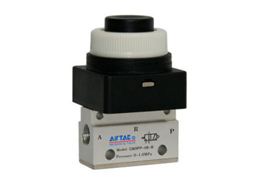 Airtac CM3PP-06: Manual Valve. 3 Way - CM3PP06B