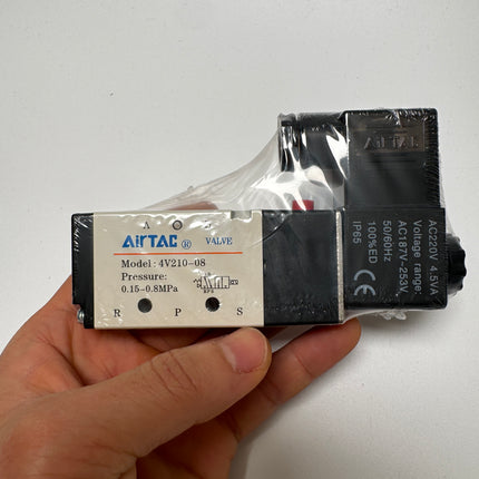 Airtac 4V210-08: Solenoid Air Valve - 4V21008A-W