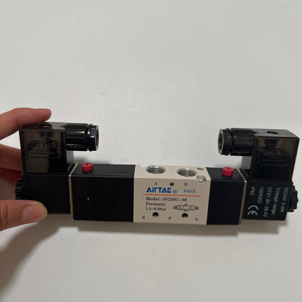 Airtac 4V230C-08: Solenoid Air Valve - 4V230C08BG-W