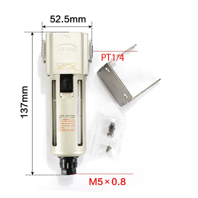 Airtac GAF200-08: Pneumatic Filter - GAF20008A