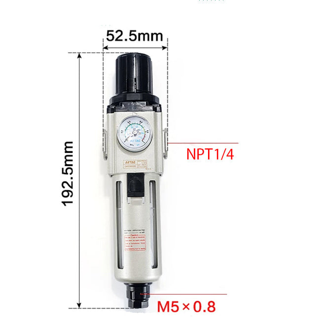 Airtac GAFR200: Air Filter Regulator - GAFR20008ST