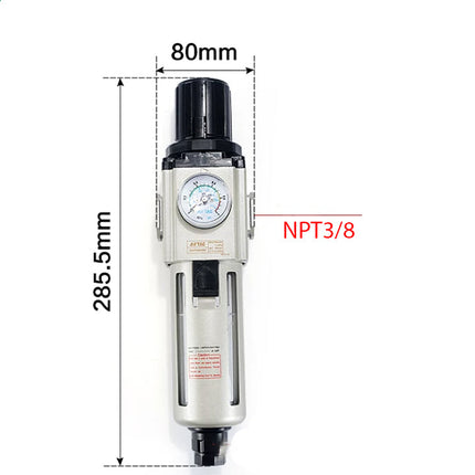 Airtac GAFR400: Air Filter Regulator - GAFR40010AST
