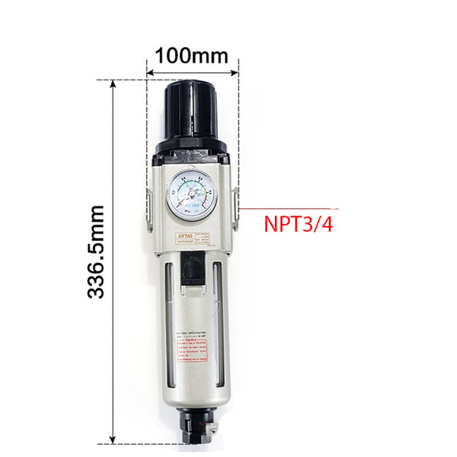 Airtac GAFR600: Air Filter Regulator - GAFR600C20AST