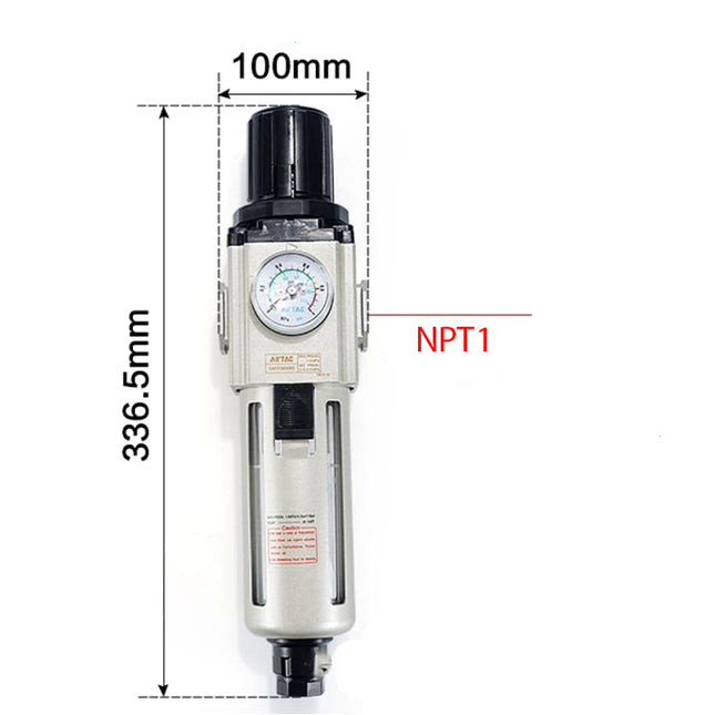 Airtac GAFR600: Air Filter Regulator - GAFR600C25ST