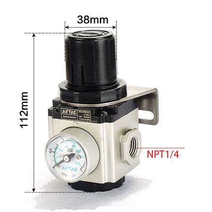 Airtac GAR300: Air Pressure Regulator - GAR30008ST