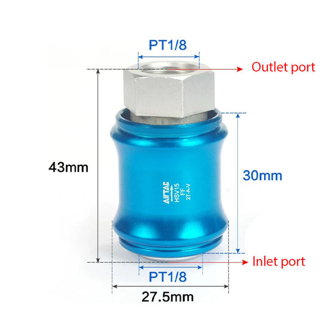 Airtac HSV-06: Slide Valve - HSV06FF