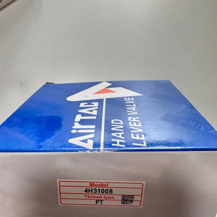Airtac 4H310-08: Hand Valve. Toggle Style - 4H31008