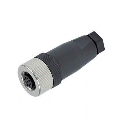 Mindman M124C-MA Series: Connector (M12 Male A-coded) - M124C-MA