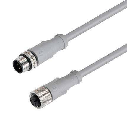 Mindman M125R-WB Series: Cable with Connector (M12 Female B-coded) - M125R-WB-PVC-2M