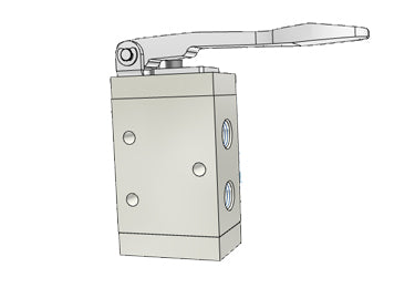 Airtac M3C210-06: Manual Valve. 3 Way - M3C21006