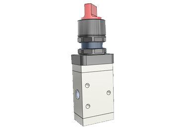 Airtac M3HS210-08: Manual Valve. 3 Way - M3HS21008RT