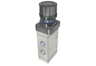 Airtac M5PF210-08: Manual Valve. 5 Way - M5PF21008BG