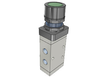 Airtac M5PF210-06: Manual Valve. 5 Way - M5PF21006GT