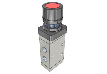 Airtac M5PF210-06: Manual Valve. 5 Way - M5PF21006RT
