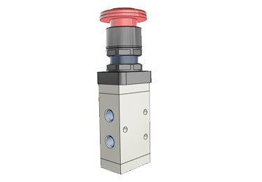 Airtac M5PL210-08: Manual Valve. 5 Way - M5PL21008T