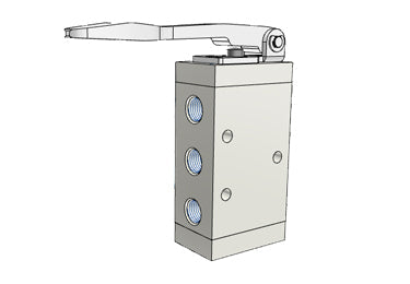 Airtac M5C210-08: Manual Valve. 5 Way - M5C21008