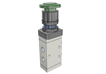 Airtac M5PM110-06: Manual Valve. 5 Way - M5PM11006GT