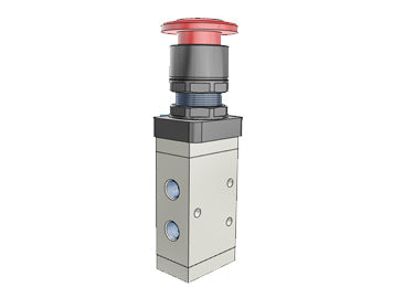 Airtac M5PM110-06: Manual Valve. 5 Way - M5PM11006RT