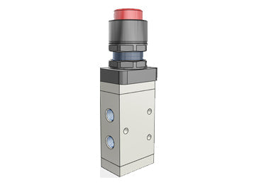 Airtac M5PP210-06: Manual Valve. 5 Way - M5PP21006RT
