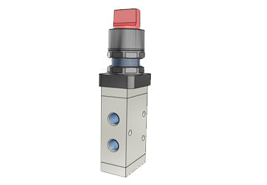 Airtac M5HS210-06: Manual Valve. 5 Way - M5HS21006R