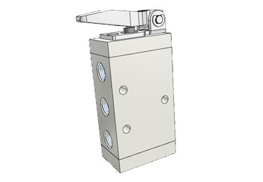 Airtac M5D110-06: Manual Valve. 5 Way - M5D11006T