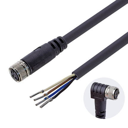 Mindman M83 Series: Cable with Connector - M83-SFW-PVC-5M