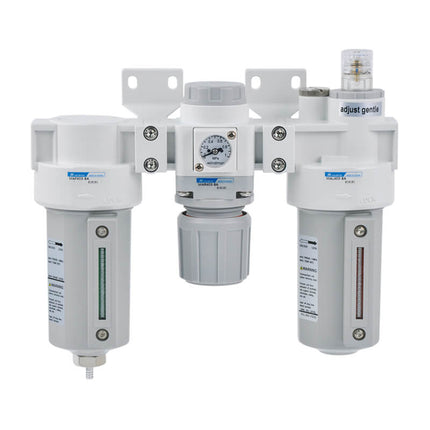 Mindman MACT401 Series: Air Preparation Unit (FRL Combination) - MACT401-15A-DPR-E1-5u-T8-NPT