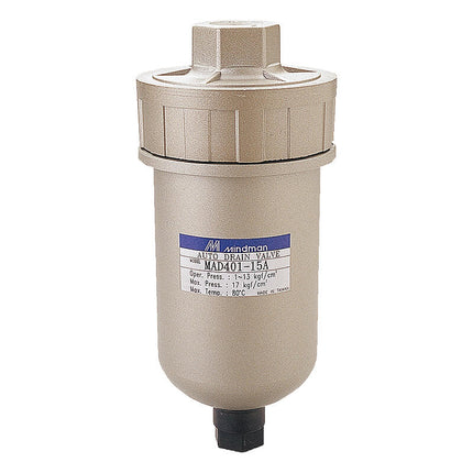 Mindman MAD401 Series: Auto Drain - MAD401-15A-NPT