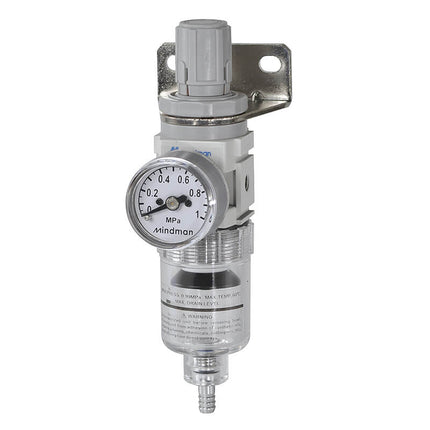 Mindman MAFR100 Series: Air Preparation Unit (Filter Regulator) - MAFR100-M5
