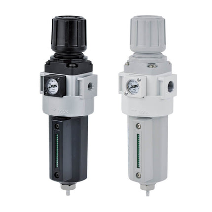 Mindman MAFR401 Series: Air Preparation Unit (Filter Regulator) - MAFR401K-10A-PR-E1-5u-2-G