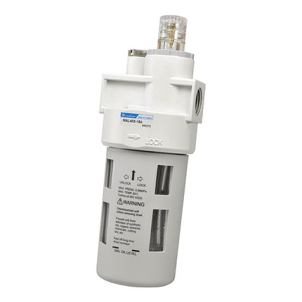 Mindman MAL403 Series: Air Preparation Unit (Lubricator) - MAL403-10A-NF-B