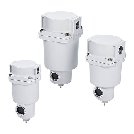 Mindman MAF200 Series: Air Preparation Unit (Precision Filter) - MAF200LD-6A-R-B