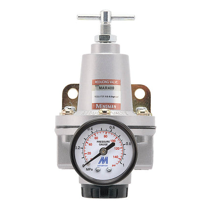 Mindman MAR400 Series: Air Preparation Unit (Regulator) - MAR400-8A-R-G