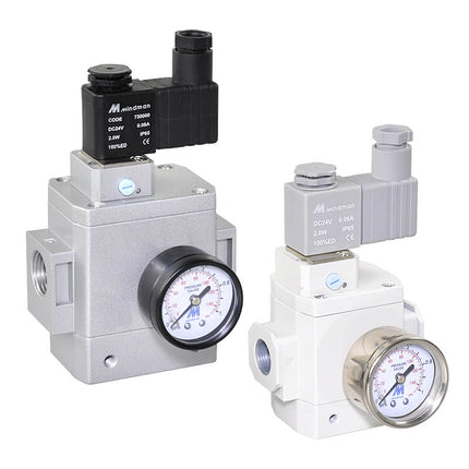 Mindman MAVS Series: Slow Start-Up Valve - MAVS300-10A-DC24-L