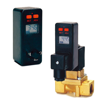 Mindman MBS/MCS/MBD Automatic Control System: Digital Condensate Drain Timer - MCS-06-1-J-5-AC220-T