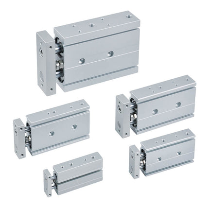 Mindman MCDA Series: Double Rod Tandem Cylinder - MCDA-23-25-90