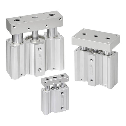 Mindman MCGA Series: Twin Guide Rod Cylinder - MCGA-53-80-50-G