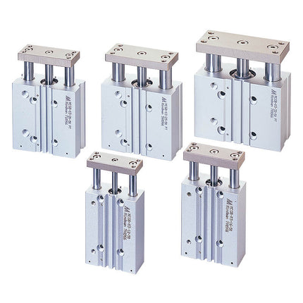 Mindman MCGB Series: Mini Twin Guide Rod Cylinder - MCGB-03-12-10