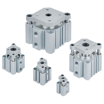 Mindman MCGM Series: Compact Twin Guide Rod Cylinder - MCGM-12-100-35-NPT