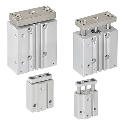 Mindman MCGS Series: Mini Twin Guide Rod Cylinder - MCGS-23-32-100-G