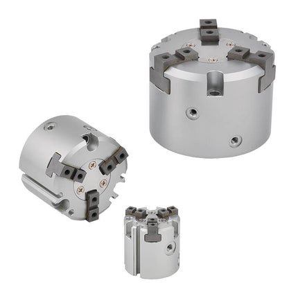 Mindman MCHG2 Series: Parallel Gripper (3-Jaw) Ultra-Thin Body - MCHG2-40M