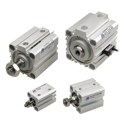 Mindman MCJA Series: Compact Cylinder (Jig Cylinder) - MCJA-13-25-15M