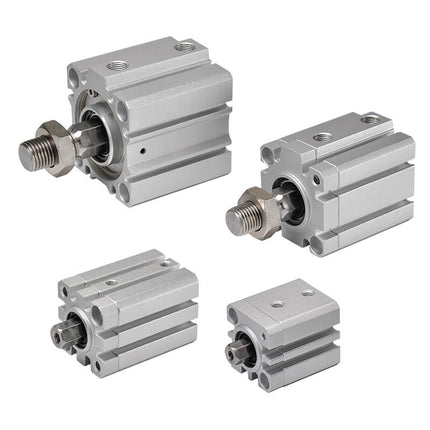 Mindman MCKJQ Series: Non-Rotating Compact Cylinder (Jig Cylinder) - MCKJQ-12-32-20-F-NPT