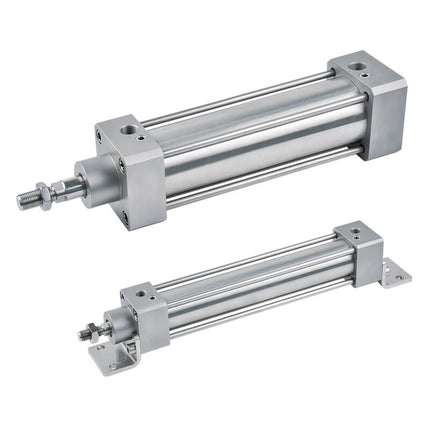 Mindman MCQVS Series: ISO 15552 Standard Cylinder (Tie Rod Type / Stainless Steel) - MCQVS-27-50-400M-20