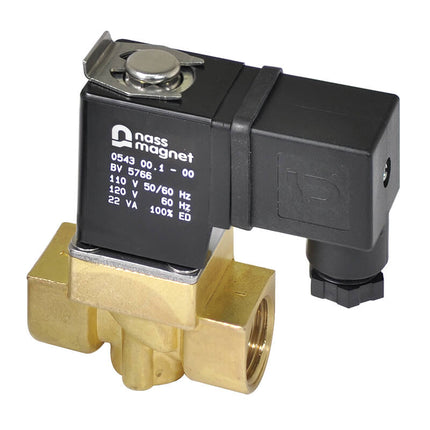 Mindman MCS Series: 2-Port 2-Position Direct-Acting Plunger Solenoid Valve (Normally Closed) - MCS-10-8-J-4-AC220-NPT