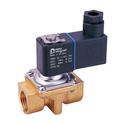 Mindman MED Series: 2-Port 2-Position Pilot Diaphragm Type Solenoid Valve (Normally Closed) - MED-08-A-N-3-G-AC220-G