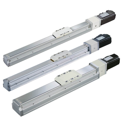 Mindman METG-5 Series: Electric Slide Cylinder - Built-In Screw Drive (Without Motor) - METG-5-L10-150-BC-P10-E5